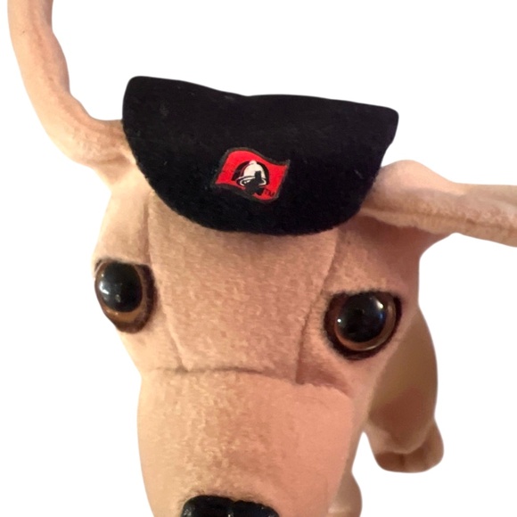 Vintage Taco Bell Yo Quiero Beret Talking Chihuahua Plush Toy Dog Applause - Picture 7 of 7
